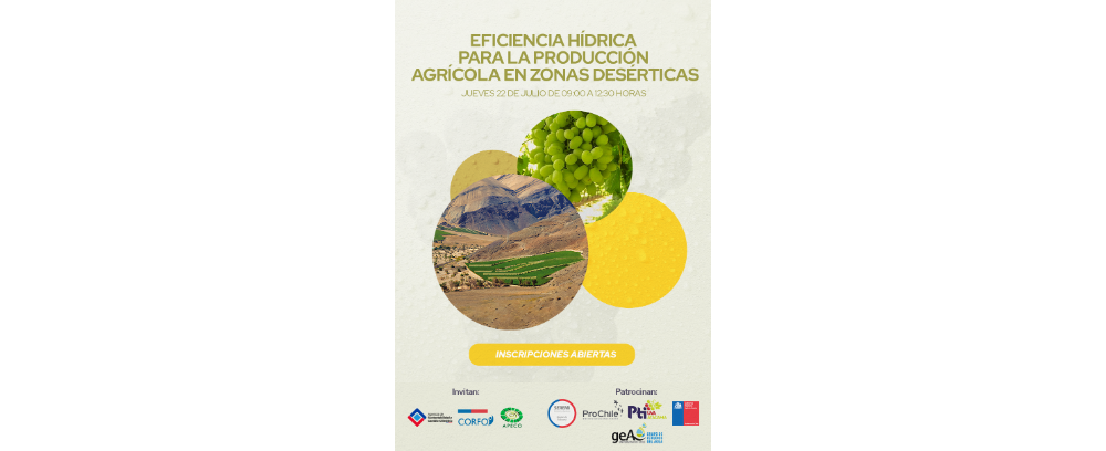 Eficiencia Hídrica para la producción agrícola en zonas desérticas